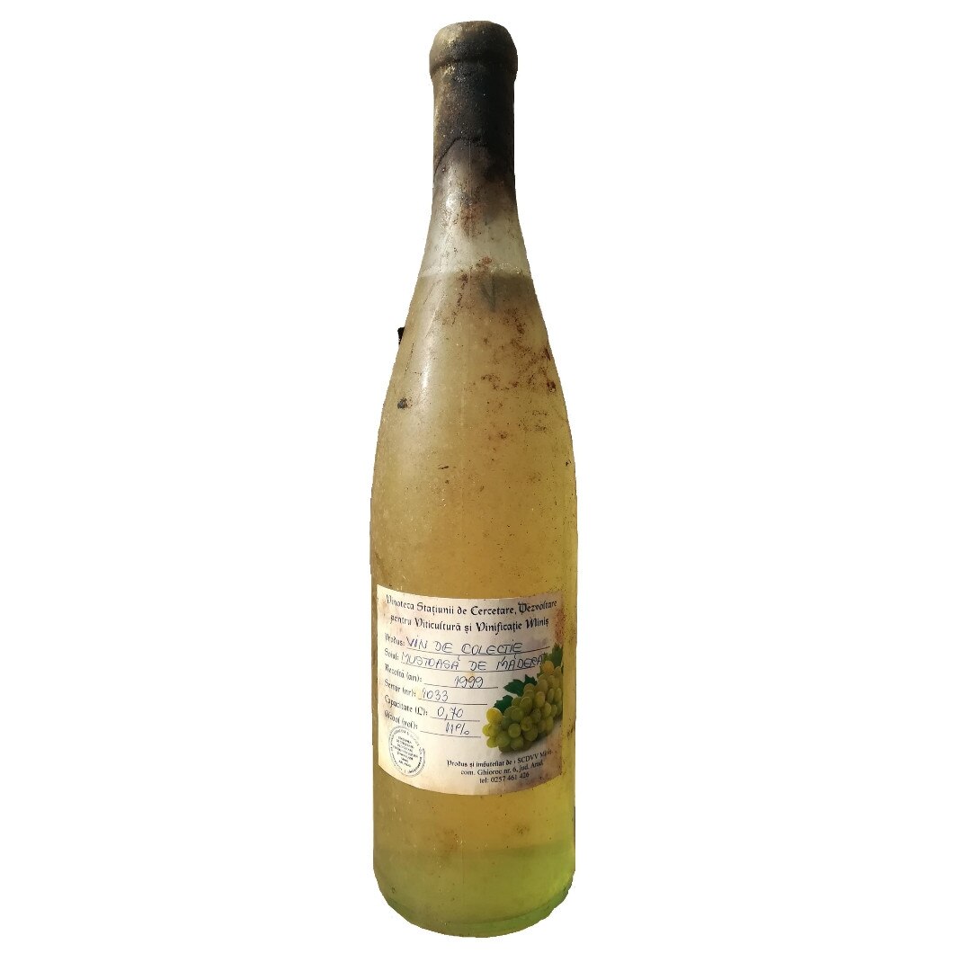 Vin Mustoasa de Maderat Minis 1999, 0.7 L, alb sec