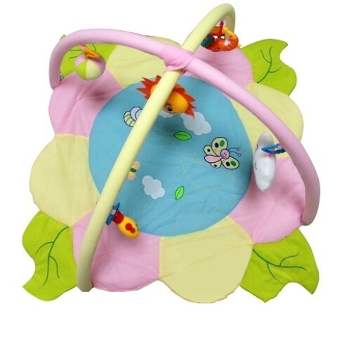 Covoras de joaca Daisy Bebeking multicolor