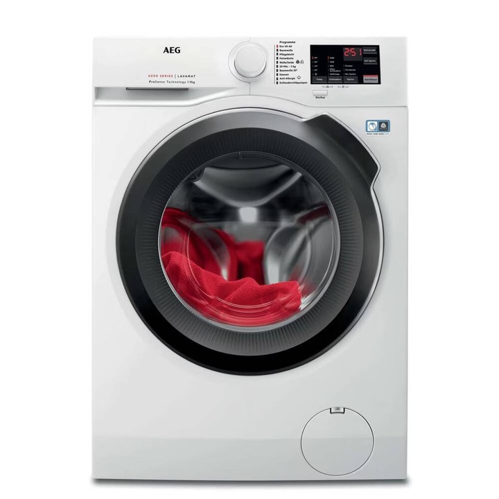 Masina de spalat rufe AEG L6FBF50498, 9 kg, 1400 rpm