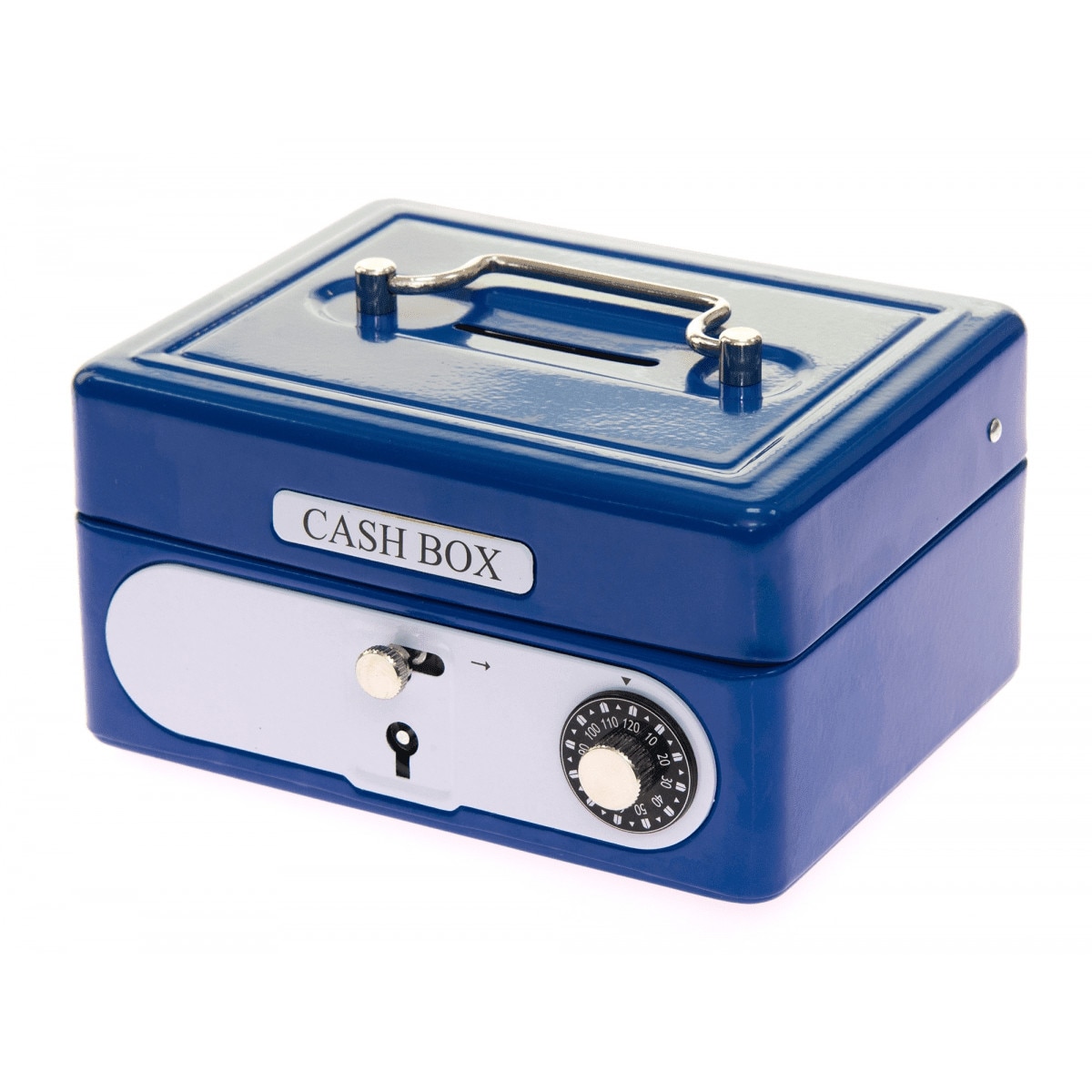 Pusculita cifru albastra, metal, Goki