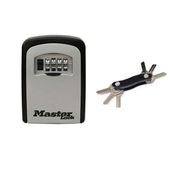 Pachet format din Cutie metalica pentru chei Master Lock 5401EURD, cifru mecanic, 115 x 85 mm Metal si Organizator chei tip briceag pentru buzunar 2-12 chei Pachet format din Cutie metalica pentru chei Master Lock 5401EURD, cifru mecanic, 115 x 85 mm Metal si Organizator chei tip briceag pentru buzunar 2-12 chei