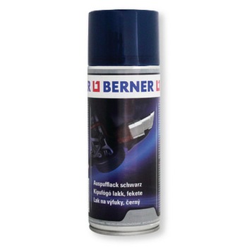 Vopsea spray esapament argintie Berner, 400 ml Vopsea spray esapament argintie Berner, 400 ml