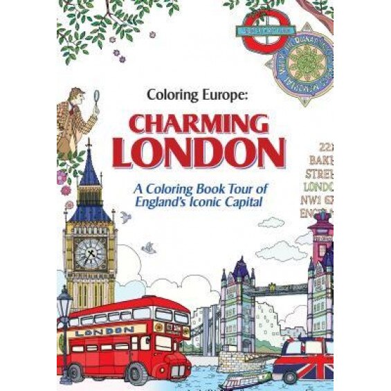 Coloring Europe: Charming London, Il-Sun Lee (Author)