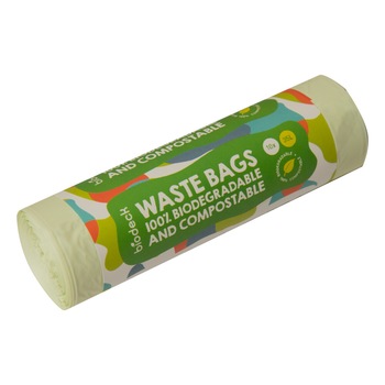 Saci menajeri Biodeck, 35L, 100% Biodegradabili si Compostabili, 10 buc/rola Saci menajeri Biodeck, 35L, 100% Biodegradabili si Compostabili, 10 buc/rola