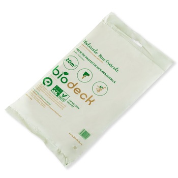 Folie protectie pentru zugravit Biodeck , 20 m², 100% Biodegradabila si Compostabila, 4 x 5 m, din Amidon de porumb Folie protectie pentru zugravit Biodeck , 20 m², 100% Biodegradabila si Compostabila, 4 x 5 m, din Amidon de porumb