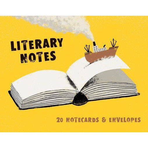 Literary Notes: 20 Notecards & Envelopes, Andre Letria (Illustrator)