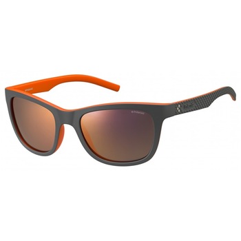 Ochelari de soare Polaroid Pld 7008/S Vur 54 Oz Grey Orange Sport Ochelari de soare Polaroid Pld 7008/S Vur 54 Oz Grey Orange Sport
