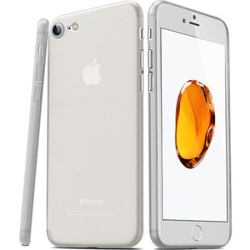 Husa iPhone 7 / 8 Ultra Slim Alb Transparent