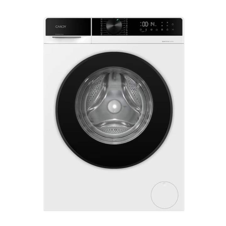 Masina de spalat rufe Candy GD 410B9C-S, Inverter BPM, Aburi, Calcare usoara, Tambur delicat, ProActive Wash, Smart Spray, AI Silent Motion, Clean Shield, 10 kg, 1400 rpm, Clasa A, Alba