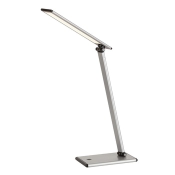 Lampa LED integrat Rabalux Brooke, intrerupator touch, 7W (40W), 480 lm, lumia calda, metal/plastic, Argintiu Lampa LED integrat Rabalux Brooke, intrerupator touch, 7W (40W), 480 lm, lumia calda, metal/plastic, Argintiu