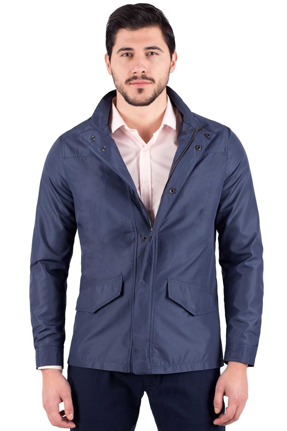Geaca albastru pentru barbati STYLER, model 66022, 52 EU