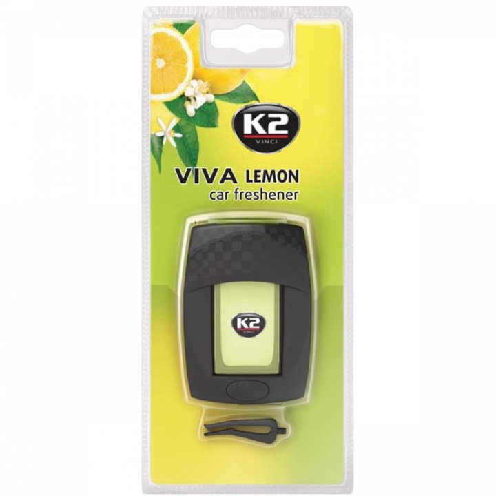 Autó légfrissítő készülék mikromembránnal VIVA Lemon, K2