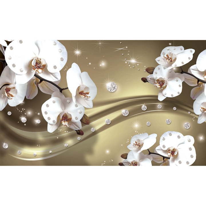 Тапет DEGRETS 83773, Орхидея абстракция 5, 3D, 184x254см