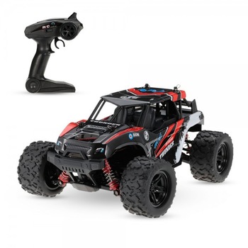 Masina cu Telecomanda Monster Truck 36 Km/h HS18311 Off-Road Racing Tractiune 4X4, scala 1:18 Rosu Masina cu Telecomanda Monster Truck 36 Km/h HS18311 Off-Road Racing Tractiune 4X4, scala 1:18 Rosu