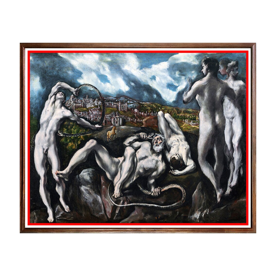 Tablou Poster, Arta Clasica, El Greco - Laocoon - ACL-007, 40 x 50 cm