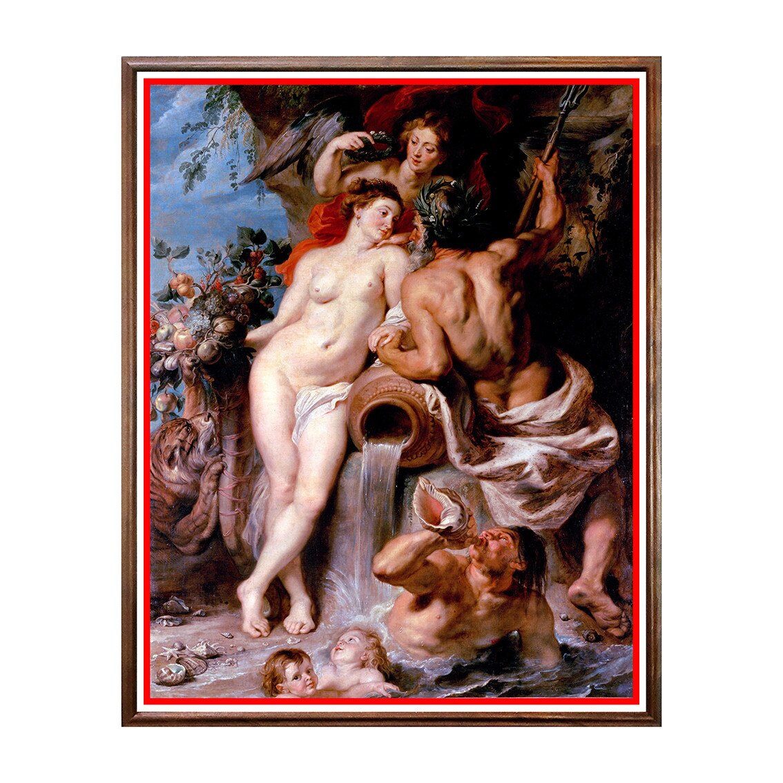 Tablou Poster, Arta Clasica, Rubens - The Union Of Earth And Water - ACL-012, 40 x 50 cm
