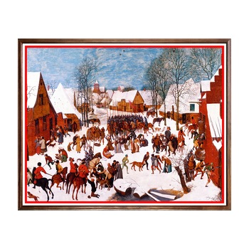 Tablou Poster, Arta Clasica, Bruegel the Elder - Massacre of the Innocents - ACL-017, 40 x 50 cm Tablou Poster, Arta Clasica, Bruegel the Elder - Massacre of the Innocents - ACL-017, 40 x 50 cm
