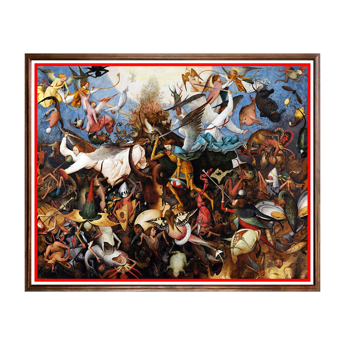 Tablou Poster,Arta Clasica, Bruegel the Elder - The Fall of the Rebel Angels - ACL-019, 40 x 50 cm