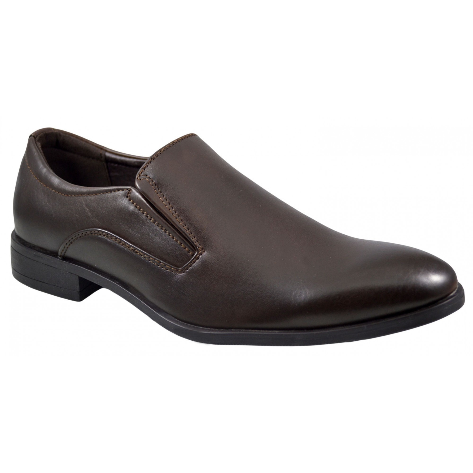 Pantofi barbatesti maro eleganti Slip-on, 41 EU