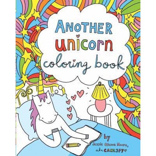 Another Unicorn Coloring Book, Jessie Oleson Moore (Author)