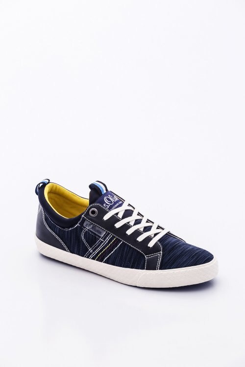 Pantofi, Barbati, Textil - sintetic, S.Oliver, Albastru inchis