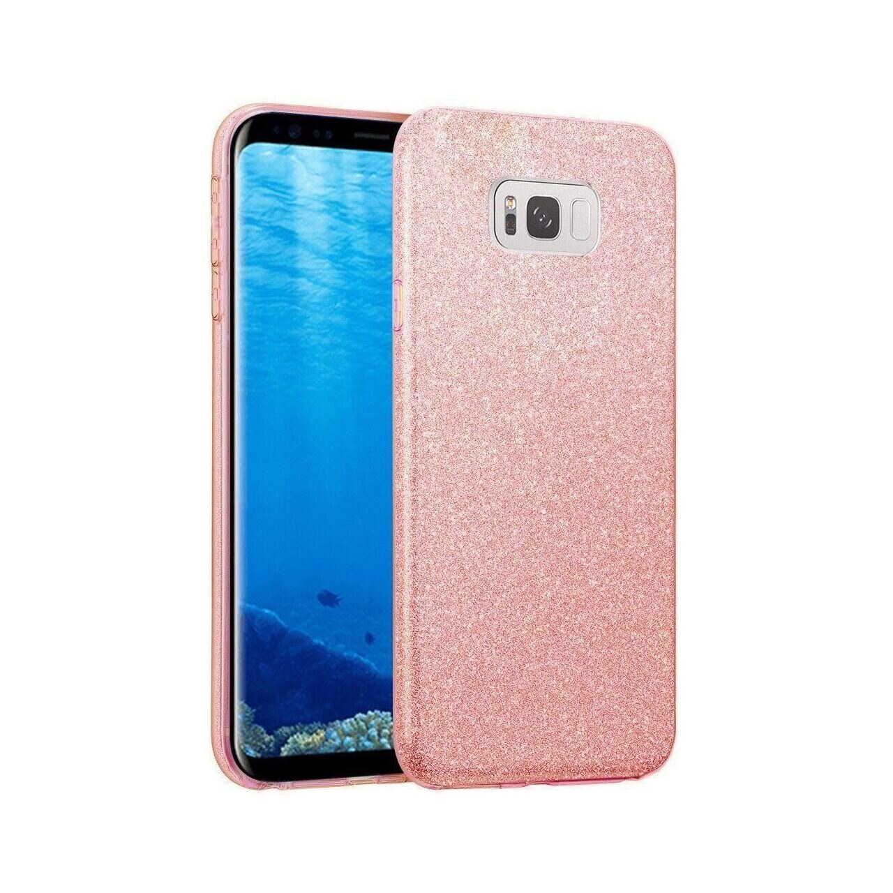Husa Iberry Shining Roz Pentru Samsung Galaxy S8 Plus G955