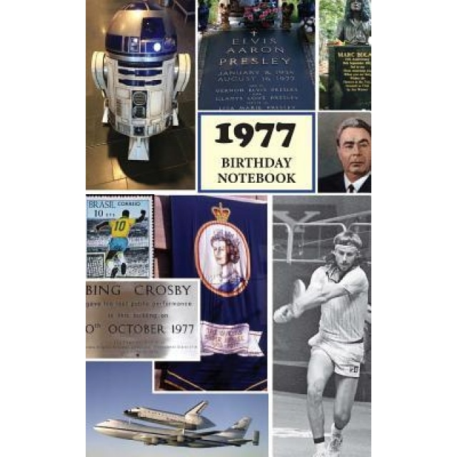 1977 Birthday Notebook: A Great Alternative to a Birthday Card, Montpelier Publishing (Author)