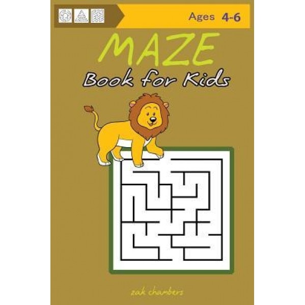 Maze Book for Kids Ages 4-6, Zak Chambers (Author)