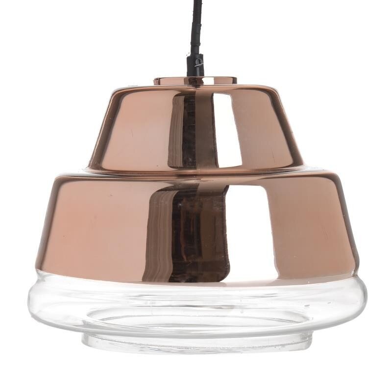 Lustra moderna din sticla cu o sursa de iluminare