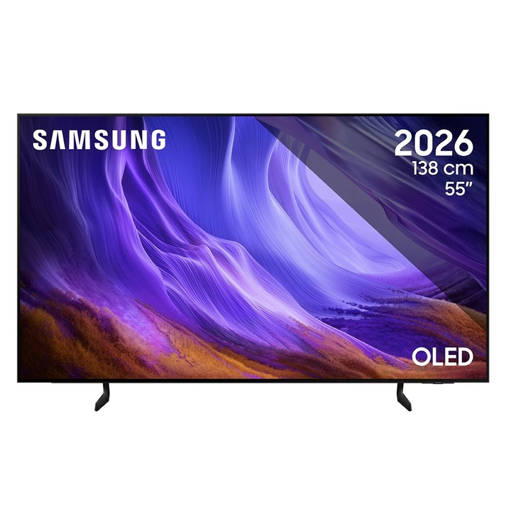 Televizor OLED Samsung 139 cm 55" QE55S83HAEXXH, Ultra HD 4K, Smart TV, WiFi, CI