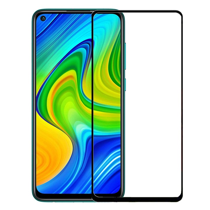 Folie protectie telefon, sticla securizata, compatibila cu Xiaomi Mi 11 Lite / 11 Lite 5G / 11 Lite NE 5G, autoaplicare 3D