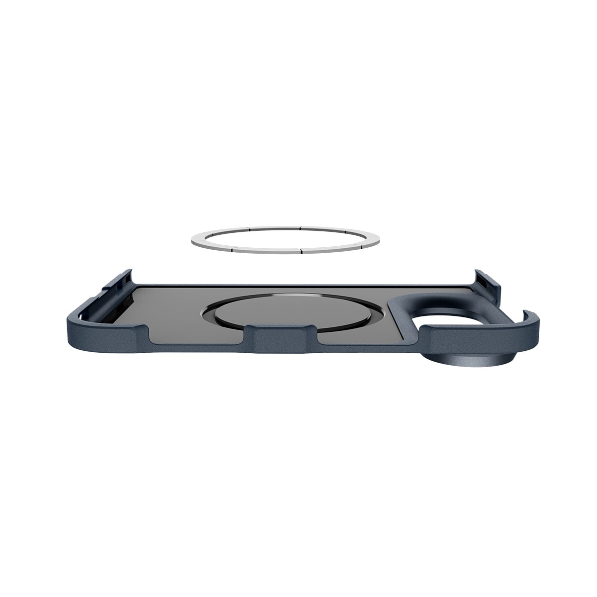Husa Spigen Tough Armor Pro cu MagSafe compatibila cu iPhone Duo, Navy Blue