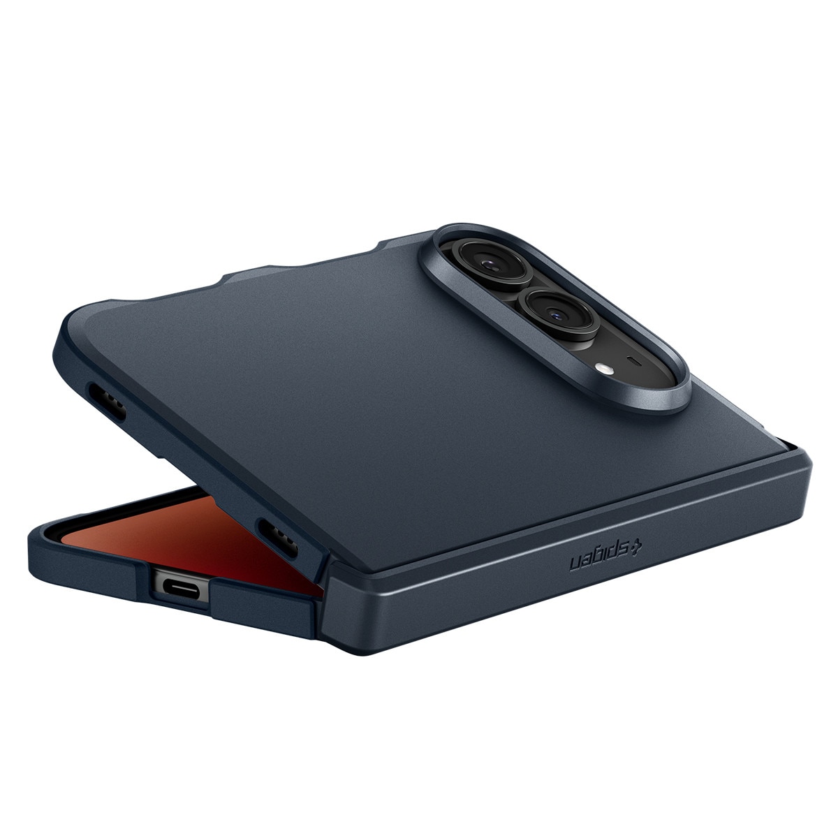 Husa Spigen Tough Armor Pro cu MagSafe compatibila cu iPhone Duo, Navy Blue