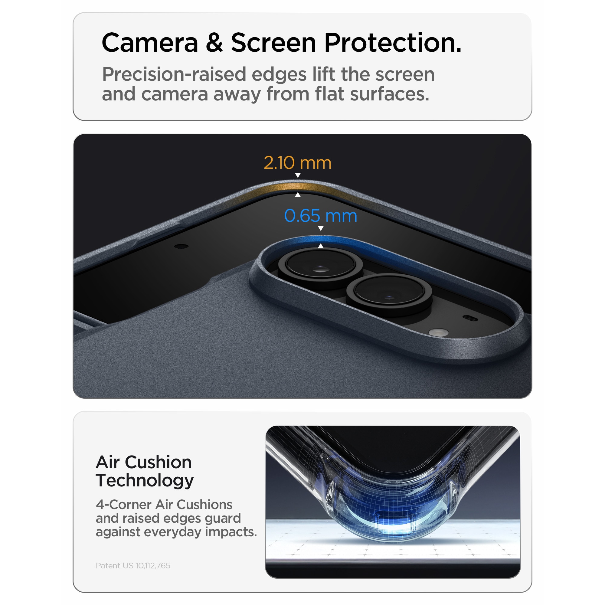 Husa Spigen Tough Armor Pro cu MagSafe compatibila cu iPhone Duo, Navy Blue