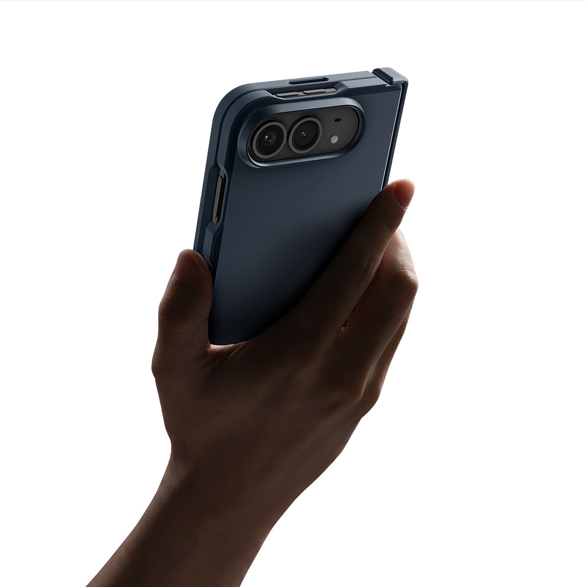 Husa Spigen Tough Armor Pro cu MagSafe compatibila cu iPhone Duo, Navy Blue