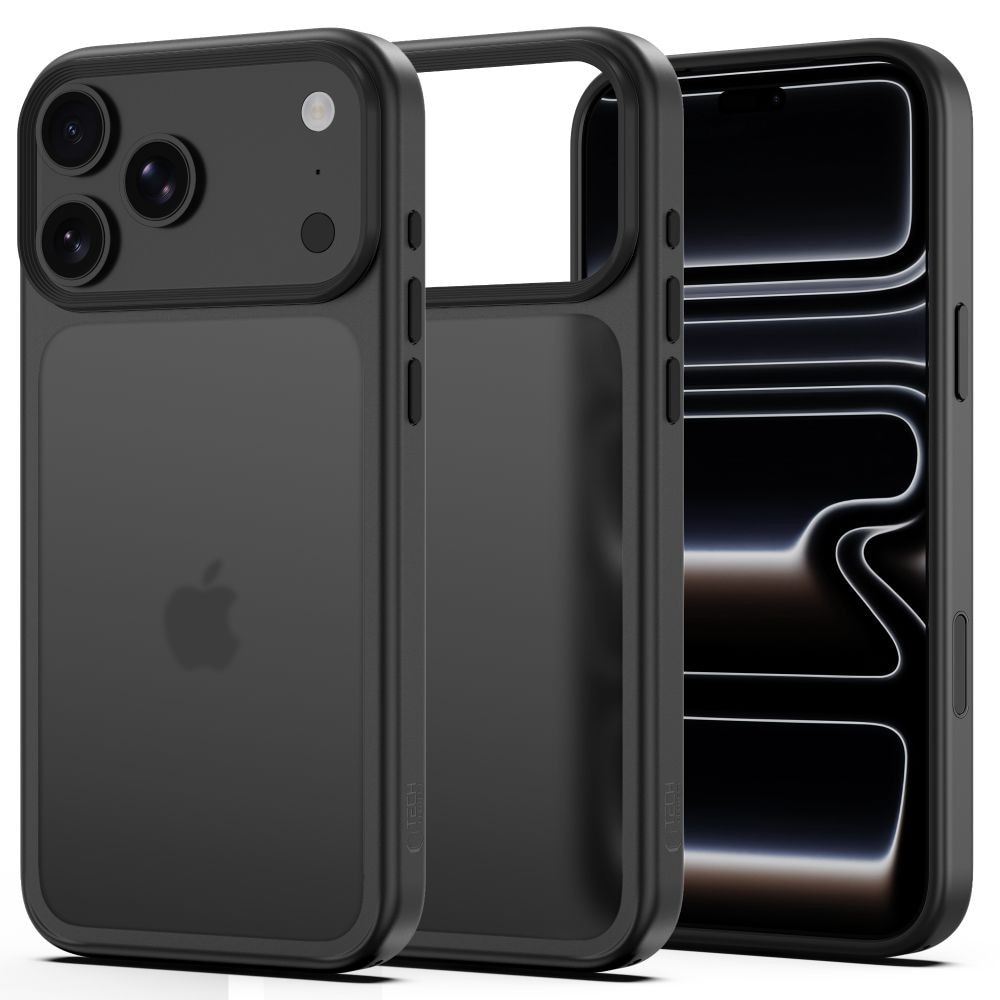 Husa Tech-Protect Magmat compatibila cu iPhone 18 Pro / 17 Pro, Negru