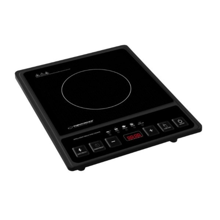 Plita Incorporabila pe Inductie IsEasy LI2V-22 2 Zone de Gatit 9 Trepte de Putere Booster Touch Control 3400W Negru