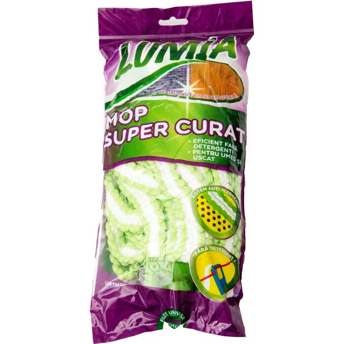 Mop din microfibra Lumia Super-Curat
