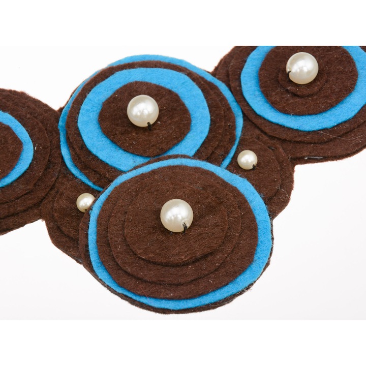 Colier Statement - Fetru Maro Handmade