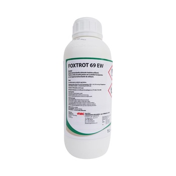 Erbicid pentru grau Foxtrot 69EW, ambalaj 1 Litru pentru 1 hectar Erbicid pentru grau Foxtrot 69EW, ambalaj 1 Litru pentru 1 hectar
