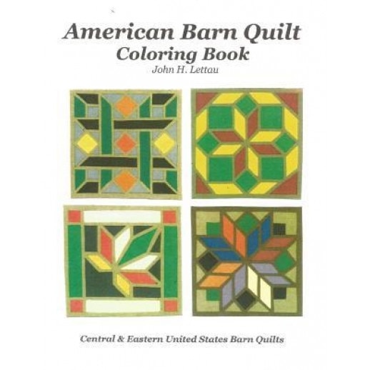 Download American Barn Quilt Coloring Book John H Lettau Author Emag Ro