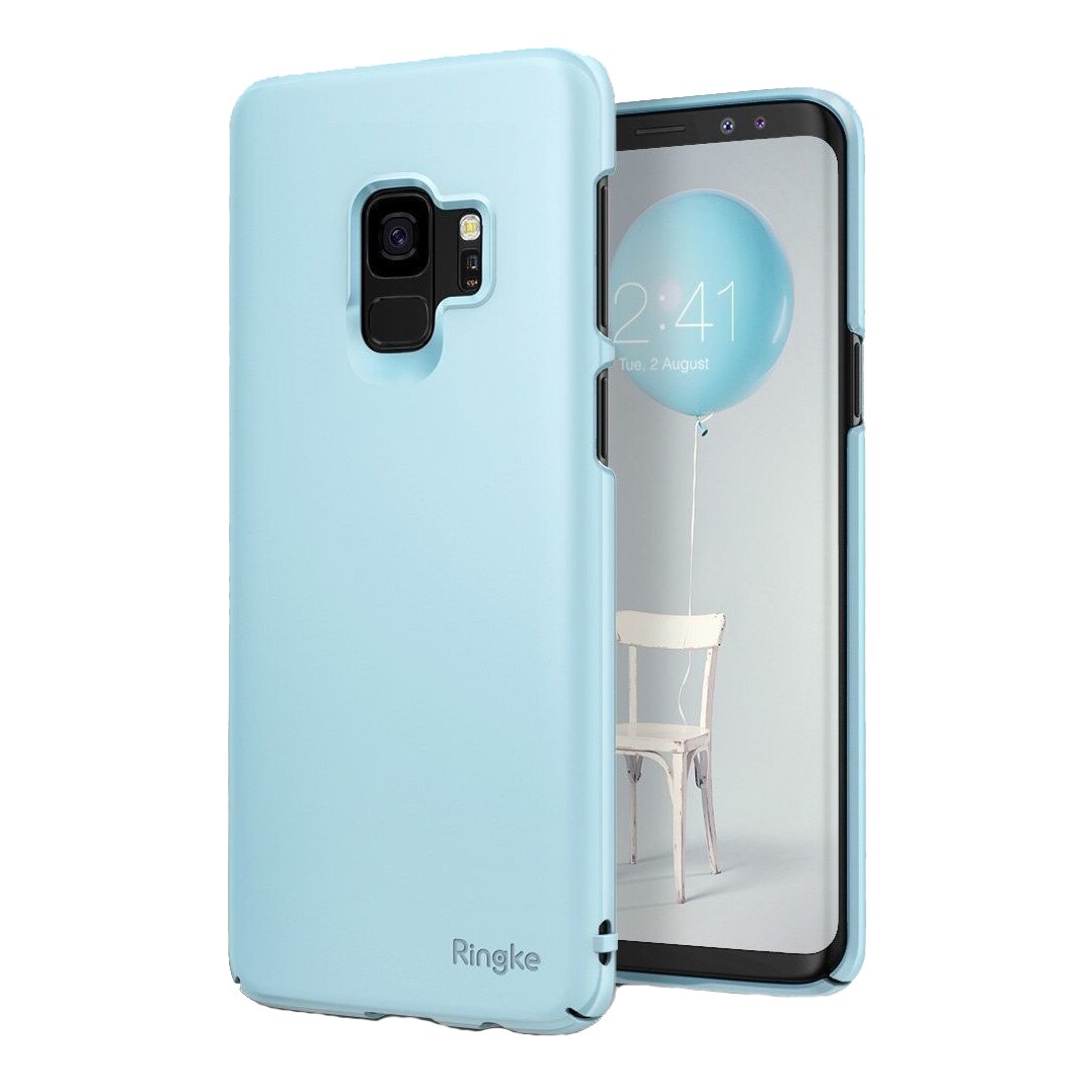 Husa de protectie Ringke Slim pentru Samsung Galaxy S9 Ringke, Albastru