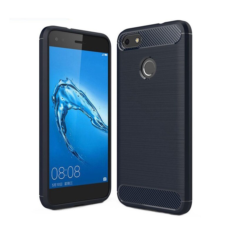 Husa de protectie Air Carbon pentru Huawei P9 Lite Mini 2017, Dark Blue