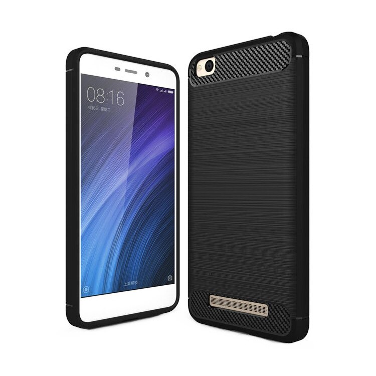 Husa de protectie Air Carbon pentru Xiaomi Redmi 4A, Negru.