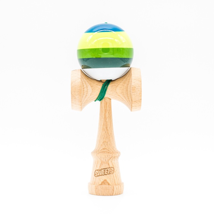 Joc de indemanare Kendama Sweets Prime 2018 5 Stripes Dougie