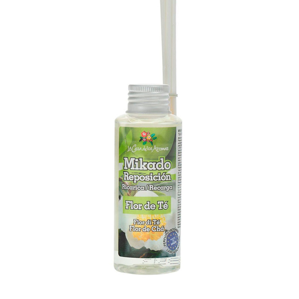 Rezerva odorizant camera cu betisoare de rattan LCLA Flori de Ceai, 100 ml