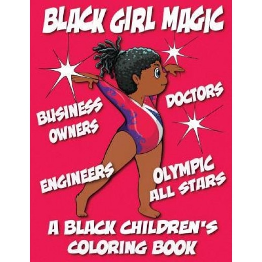 A Black Children's Coloring Book: Black Girl Magic, Kyle Davis (Author)