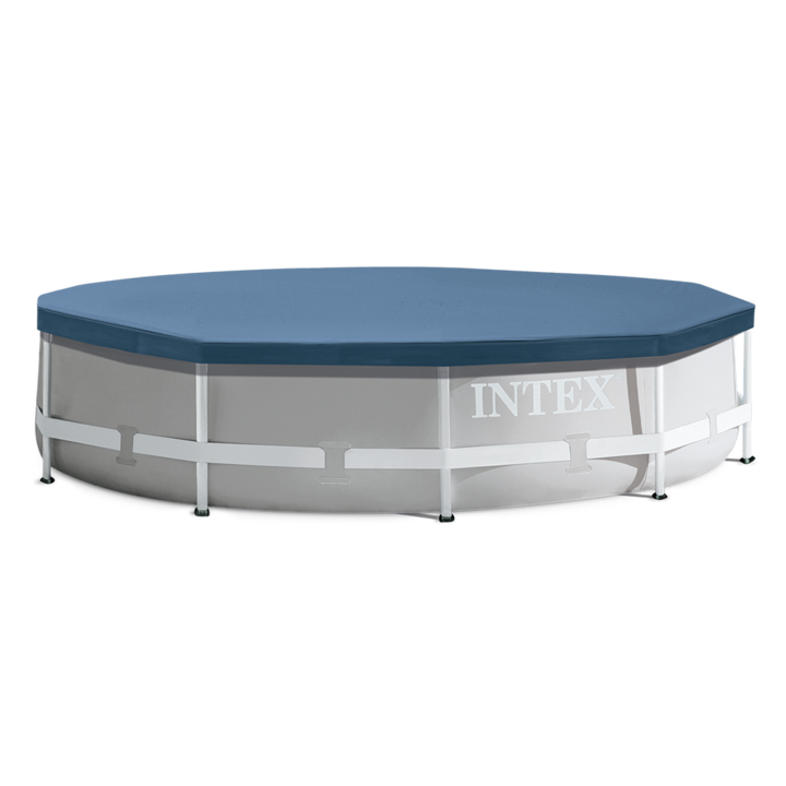Prelata rotunda pentru piscina Intex 28030, D305xH25 cm, PVC, bleumarin
