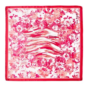 Esarfa matase Radiant pink flowers Esarfa matase Radiant pink flowers