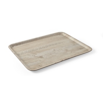 Tava servire 24x35 cm, din melamina cu aspect de lemn stejar deschis, Hendi Tava servire 24x35 cm, din melamina cu aspect de lemn stejar deschis, Hendi